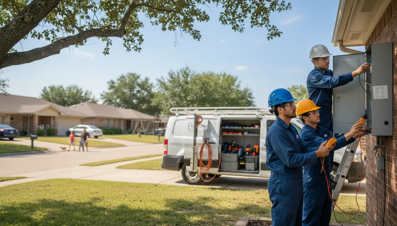 Certified electrician providing emergency electrical services in Concordia, KS